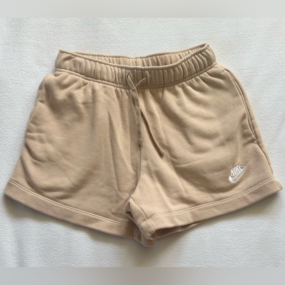 Nike Women's Beige Athletic Shorts - Picture 3 of 6